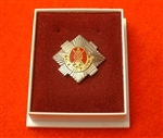 Quality The Royal Scots Boxed Lapel Badge ( TRS Boxed Lapel Badge )