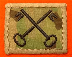 Multicam 2nd Armoured Division Brigade Badge MTP 2nd UK Armoured Division Brigade Combat Patch