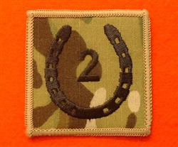 MTP 2nd Signals Brigade TRF Combat Badge Multicam 2nd Signals Brigade Patch