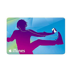$50 Gift Certificate for iTunes