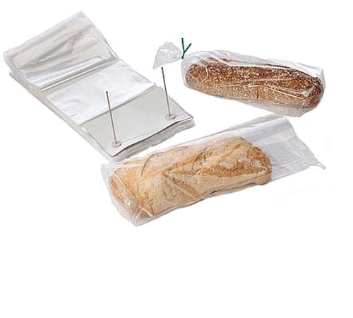 Clear Wicketed Bread Bags 1 mil