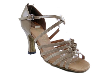 Style 1650 Tan Leather - Women's Dance Shoes | Blue Moon Ballroom Dance Supply