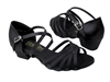 Style 1670CG Girls Black Satin