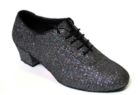 Style 2001 Black Sparklenet - Women's Dance Shoes | Blue Moon Ballroom Dance Supply
