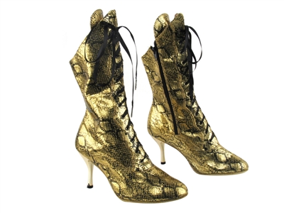 Style 3301 251 Gold Snake Boot