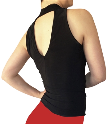 Style Classic V-Neck Tango Top - Dancewear | Blue Moon Ballroom Dance Supply