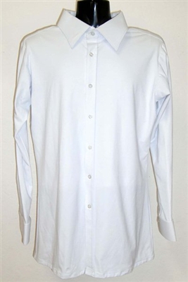 Style AD-MW10 White Stretch Shirt