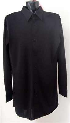 Style AD-MW11 Black Stretch Shirt