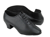 Style C2001 Black Perforated Leather Cuban Heel | Blue Moon Ballroom Dance Supply