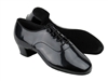 C2301 Black Patent Latin Heel - Men's Dance Shoes | Blue Moon Ballroom Dance Supply