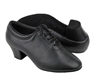 Style C2601a Black Leather Cuban Heel - Dancewear on Sale | Blue Moon Ballroom Dance Supply