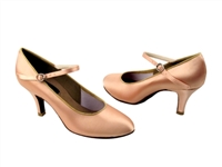 Style CD5024M-c Flesh Satin - Ladies Dance Shoes | Blue Moon Ballroom Dance Supply