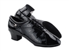 VF CD9316 Black Patent Split Sole Latin Heel - Men's Dance Shoes | Blue Moon Ballroom Dance Supply