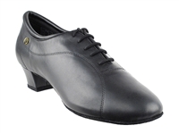 VF CD9326DB Black Leather latin heel - Men's Dance Shoes | Blue Moon Ballroom Dance Supply