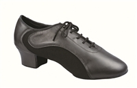 Style DA Aspen Black Leather &  Lycra Mens Practice Shoe - Shoes | Blue Moon Ballroom Dance Supply