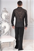 Style MS25 Soft Collared Embroidery Shirt - Men's Dancewear | Blue Moon Ballroom Dance Supply