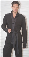 Style MS27 Belted Kimono Shirt - Men's Dancewear | Blue Moon Ballroom Dance Supply