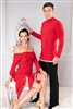 Style MS6AR Turtleneck Tunic with Rhinestone Trim - Men's Dancewear | Blue Moon Ballroom Dance Supply