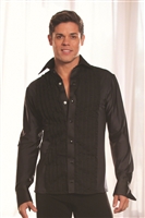 Style MS8A Ruffled Tuxedo Shirt - Men's Dancewear | Blue Moon Ballroom Dance Supply