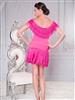 Style S222 Short Fringe Skirt - Women's Dancewear  | Blue Moon Ballroom Dance Supply