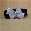 DA Rhinestone Bow Belt - Dance Accessories | Blue Moon Ballroom Dance Supply