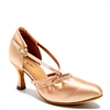 IDS American Flex Peach Satin - Women's Dance Shoes | Blue Moon Ballroom Dance Supply