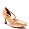 IDS American Flex Peach Satin 2" IDS Heel- Women's Dance Shoes | Blue Moon Ballroom Dance Supply