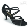 Style IDS Biana Crystal Black Nubuck - Women's Dance Shoes | Blue Moon Ballroom Dance Supply