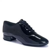 Style IDS Contra Black Patent - Men's Dance Shoes | Blue Moon Ballroom Dance Supply