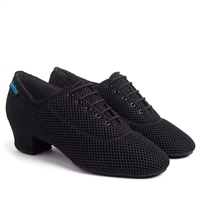 IDS Heather Black Airmesh Split Sole - Women's Dance Shoes | Blue Moon Ballroom Dance Supply