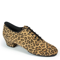 IDS Heather Leopard Full Sole - Women's Dance Shoes | Blue Moon Ballroom Dance Supply