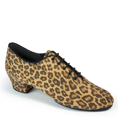 IDS Heather Leopard Full Sole - Women's Dance Shoes | Blue Moon Ballroom Dance Supply