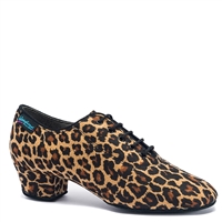 IDS Heather Leopard Split Sole - Women's Dance Shoes | Blue Moon Ballroom Dance Supply