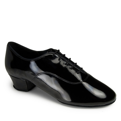 Style IDS Rumba Black Patent - Men's Dance Shoes | Blue Moon Ballroom Dance Supply