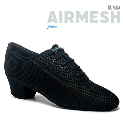Style IDS Rumba Black Airmesh - Men's Dance Shoes | Blue Moon Ballroom Dance Supply