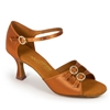 Style IDS S4014 Tan Satin - Quality Dancewear | Blue Moon Ballroom Dance Supply