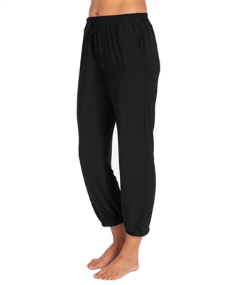 Black Jogger Pant - Ladies Casualwear  | Blue Moon Ballroom Dance Supply