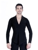Style Brayden Black Latin Shirt - Men's Dancewear | Blue Moon Ballroom Dance Supply