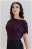 Miari Dahlia Plum Dance Top - Dancewear | Blue Moon Ballroom Dance Supply