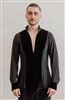 Miari Dante Black Tunic - Men's Dancewear | Blue Moon Ballroom Dance Supply