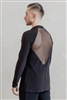 Miari Mateo Latin Shirt Black - Men's Dancewear | Blue Moon Ballroom Dance Supply