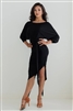 Miari Noelle Fringe Dress Black  - Dancewear | Blue Moon Ballroom Dance Supply