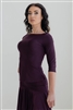 Miari Oakley Plum Dance Top - Dancewear | Blue Moon Ballroom Dance Supply