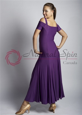 Style NS 10MWy002 Purple Dress - Women's Dancewear | Blue Moon Ballroom Dance Supply
