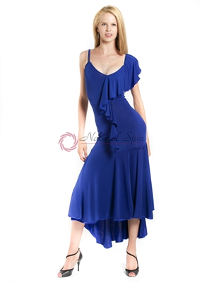 Style NS BD17 Blue Ballroom Dress - Women's Dancewear | Blue Moon Ballroom Dance Supply