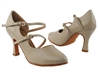 Style PP201 Beige Faux Leather Vegan - Ladies Dance Shoes | Blue Moon Ballroom Dance Supply