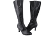 VF PP205 Black Leather Boot - Dance Footwear | Blue Moon Ballroom Dance Supply