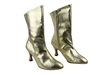 Style PP205A Gold Leather Ankle Boot - Dance Footwear | Blue Moon Ballroom Dance Supply