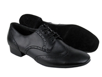 Style PP301 Black Leather - Men's Dance Shoes | Blue Moon Ballroom Dance Supply