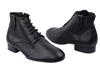 VF Black Leather mens Low Ankle Boot - Dance Footwear | Blue Moon Ballroom Dance Supply